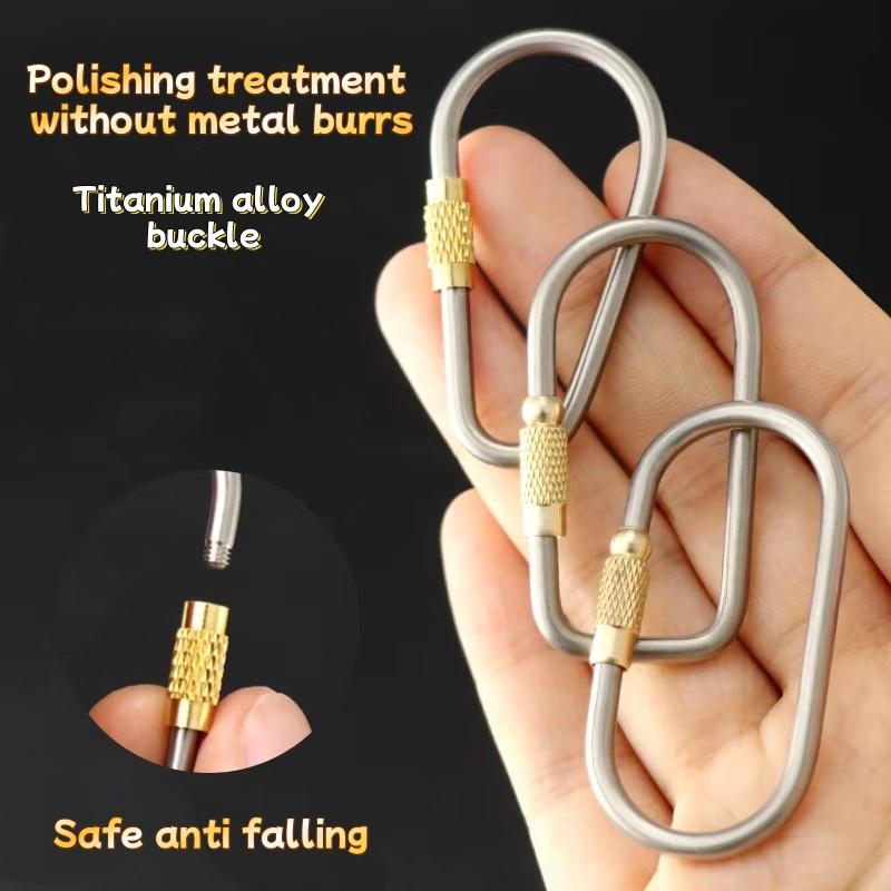 Keychain Multi Tool - Titanium Alloy Keychain Creative Personalized Car