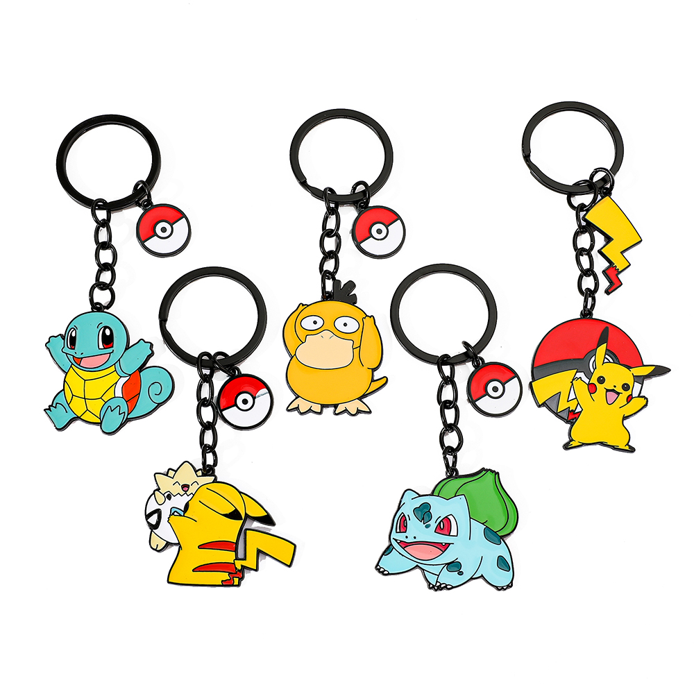 Men Accessories Wrist - Kawaii Pokemon Keychain for Boys and