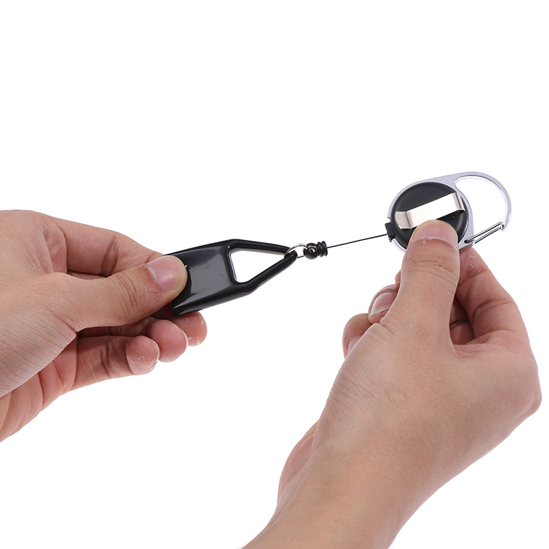 Keychain Multi Tool - Heavy Duty Retractable Badge Reel Anti-theft
