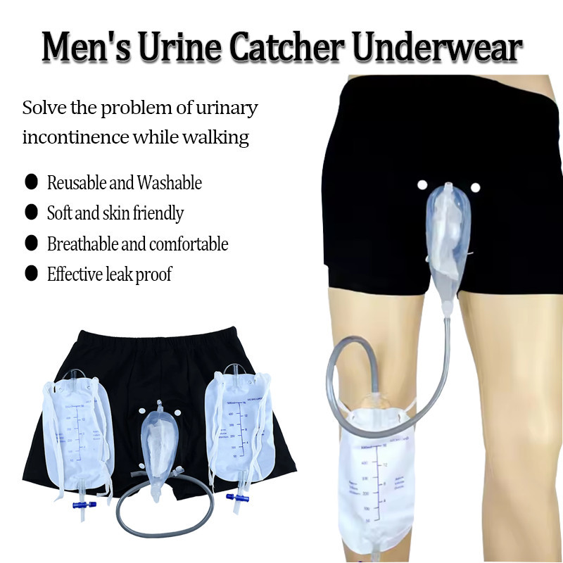 Men Accessories Kit - Men Urine Collector Kit Reusable Urinary