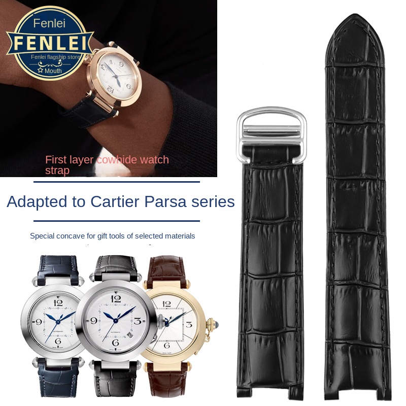 Men'S Accessories Cartier - For Cartier PASHA Watch strap Notch