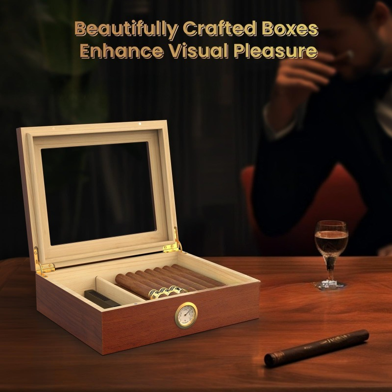 Cigar Humidor Box Cigar Case w - Men Accessories Gadgets review and price