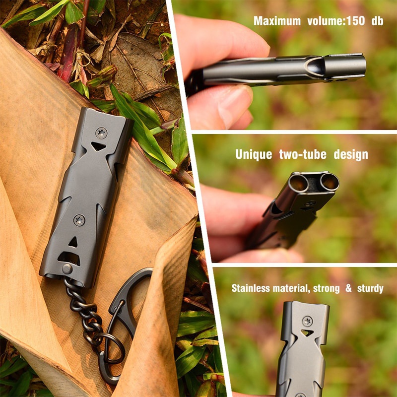 Outdoor EDC Survival Whistle H - Keychain Multi Tool review and price