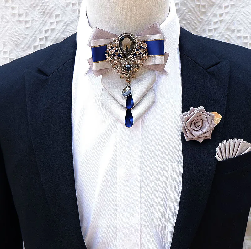 Luxury Rhinestone Bow Tie Broo - Men'S Accessories High End review and price