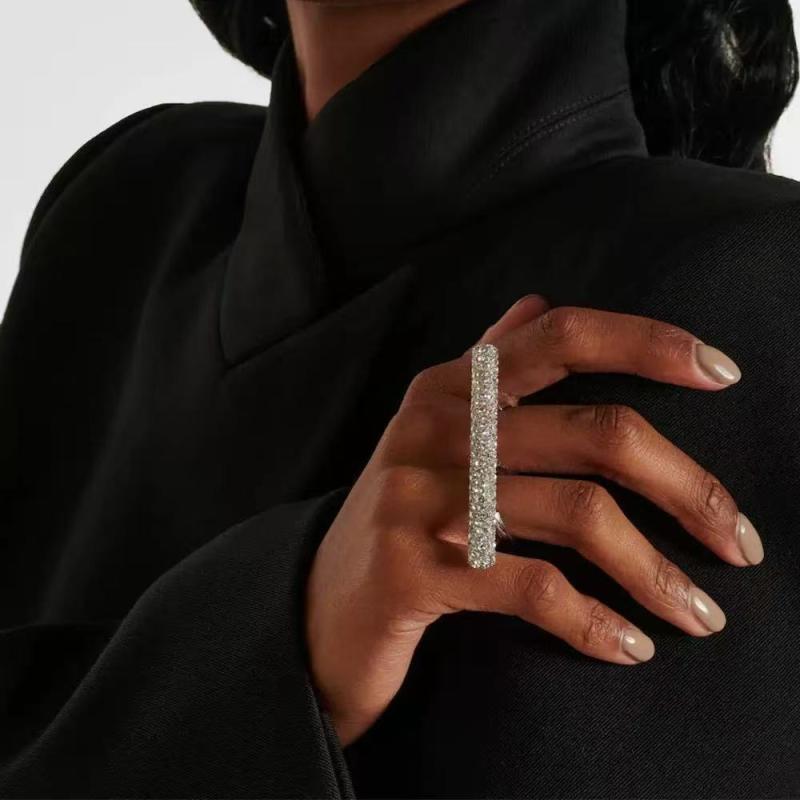 Hot Fashion Lady Long Bar Ring - Men'S Accessories Dubai review and price