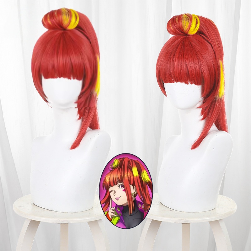 Anime Gnosia SQ Cosplay Wig Br - Men'S Yellow Accessories review and price