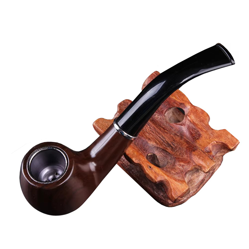 Retro Resin Ebony Smoking Pipe - Men Accessories Gadgets review and price