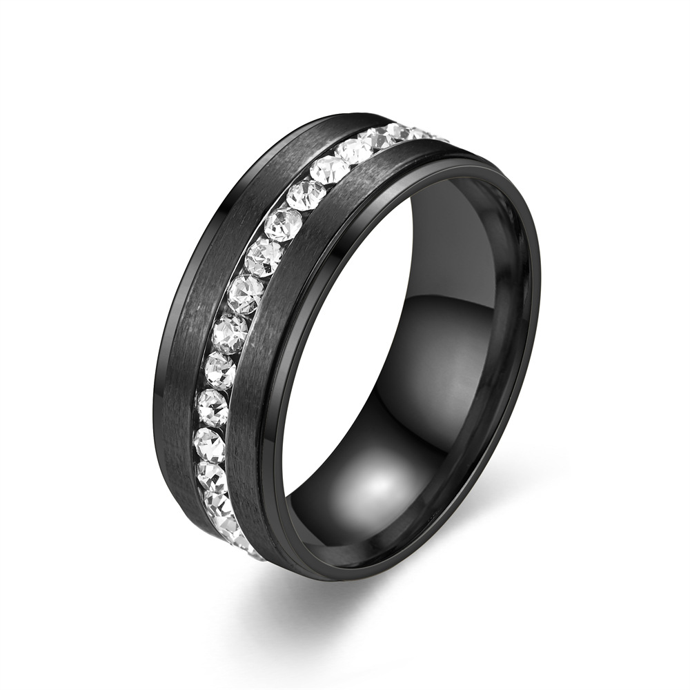 Stainless Steel Diamond Rings  - Men'S Accessories Gift Ideas review and price