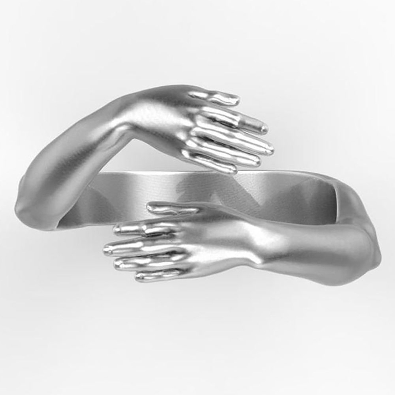 Vintage Love Hugging Hands Ope - Men'S Accessories Hand Bands review and price