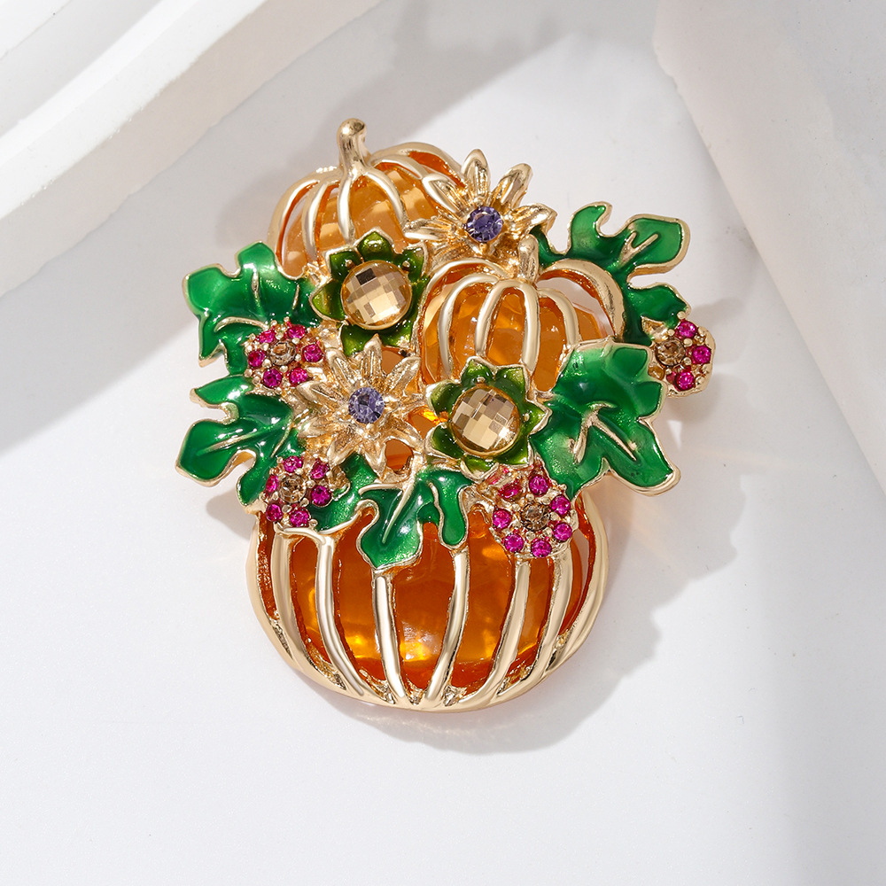 Enamel Pumpkin Flower Bouquet  - Men Accessories Bouquet review and price