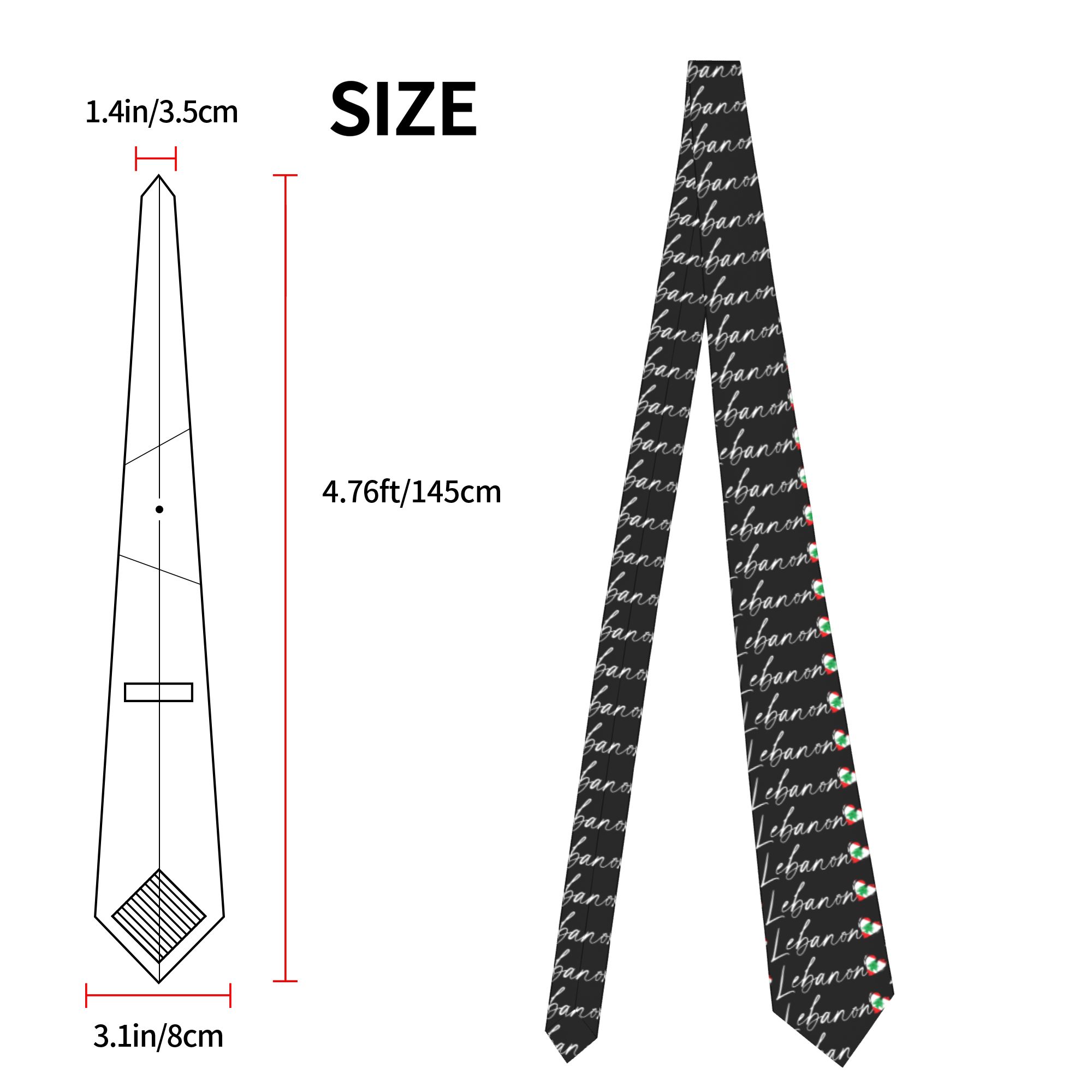 Men's Tie Lebanon Lebanese Fla - Men Accessories Lebanon review and price