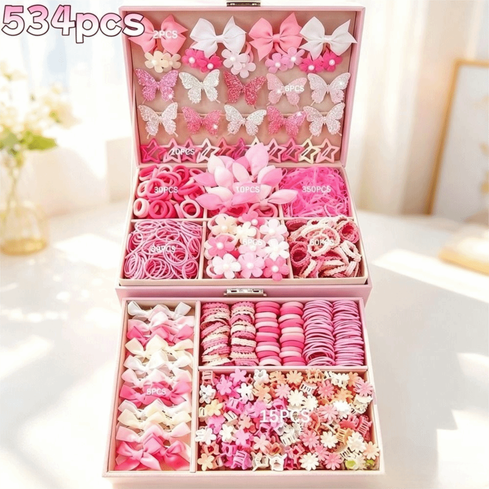 New Elastic Girls Hair Accesso - Tie Clip Set review and price
