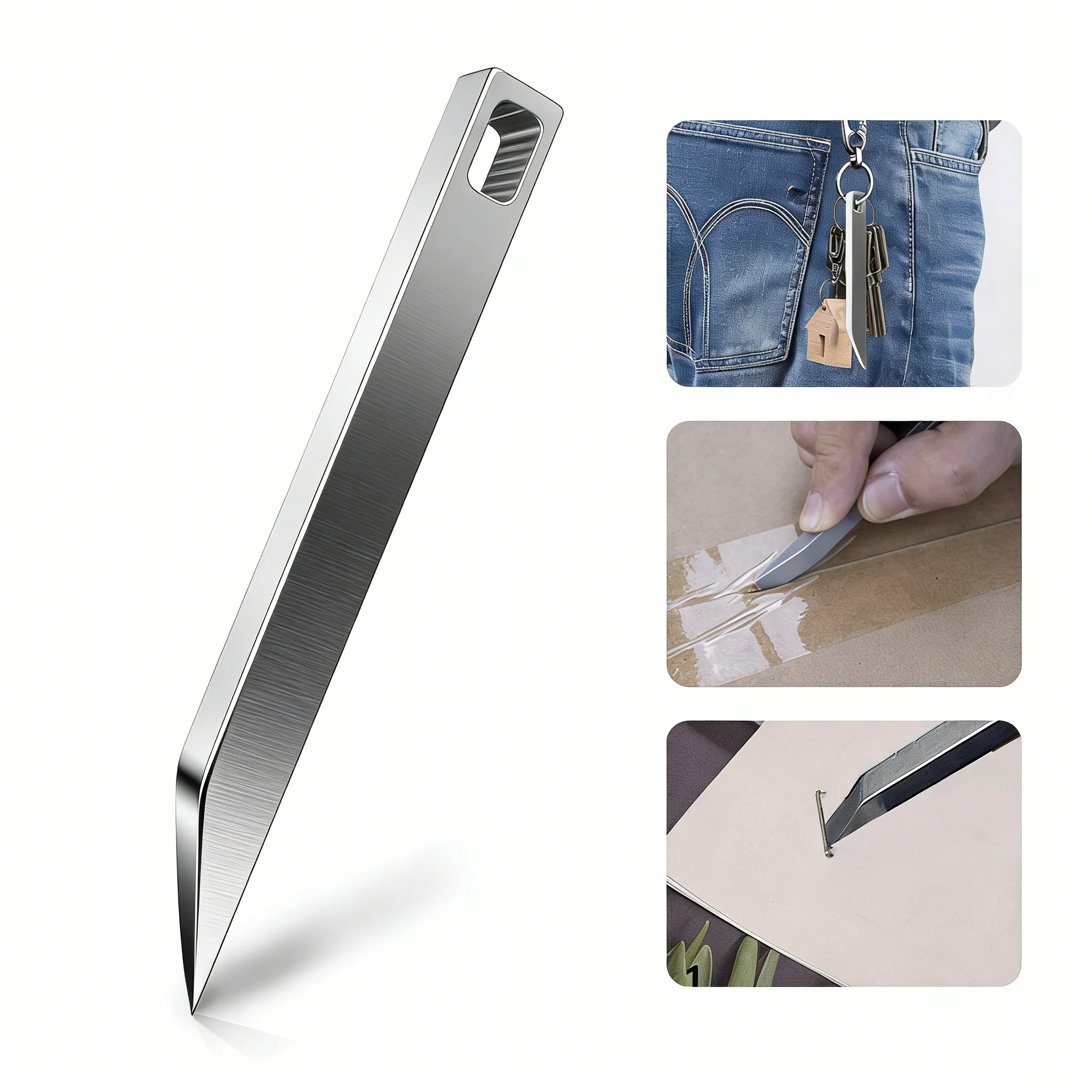 Stainless Steel Heavy-Duty Key - Keychain Multi Tool review and price