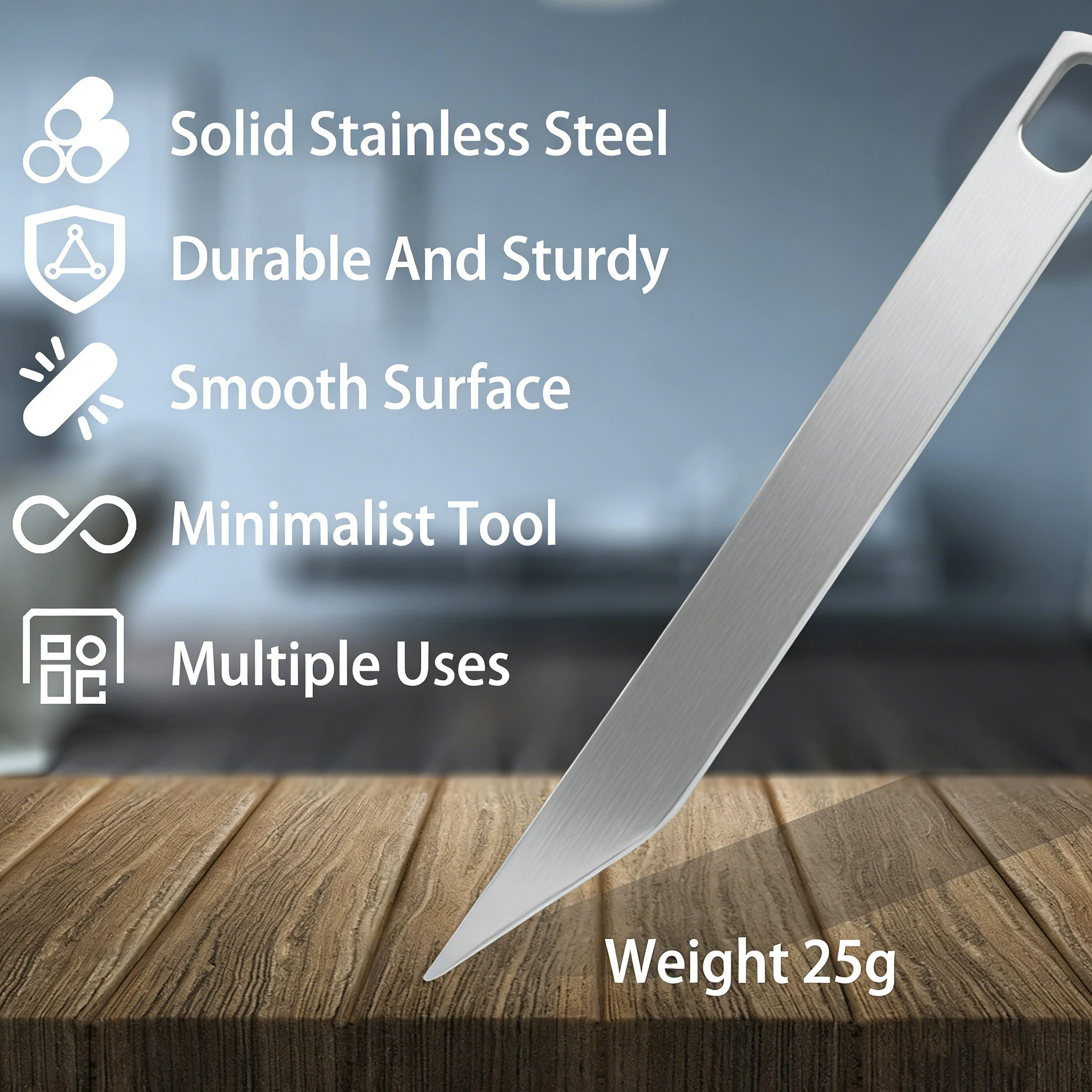 Stainless Steel Heavy-Duty Key - Keychain Multi Tool review and price