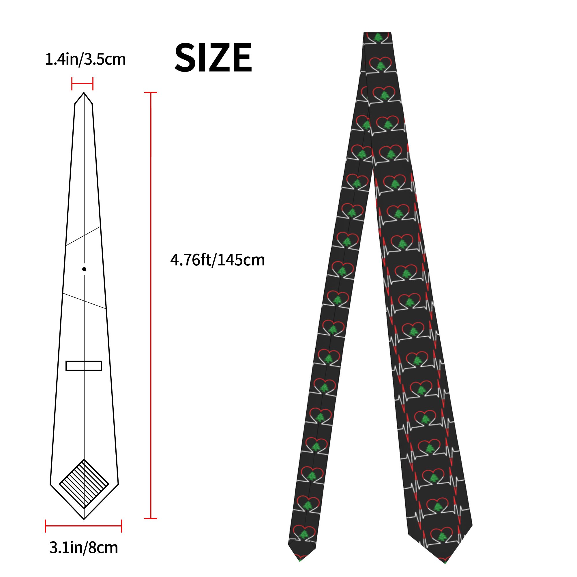 Heartbeat ECG Lebanon Tie Leba - Men Accessories Lebanon review and price
