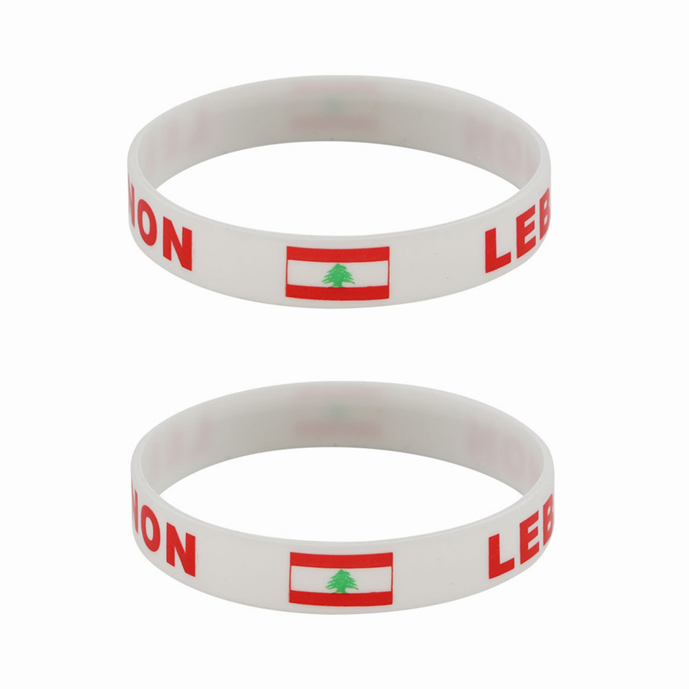 2pcs Lebanon Flag Silicone Bra - Men Accessories Lebanon review and price