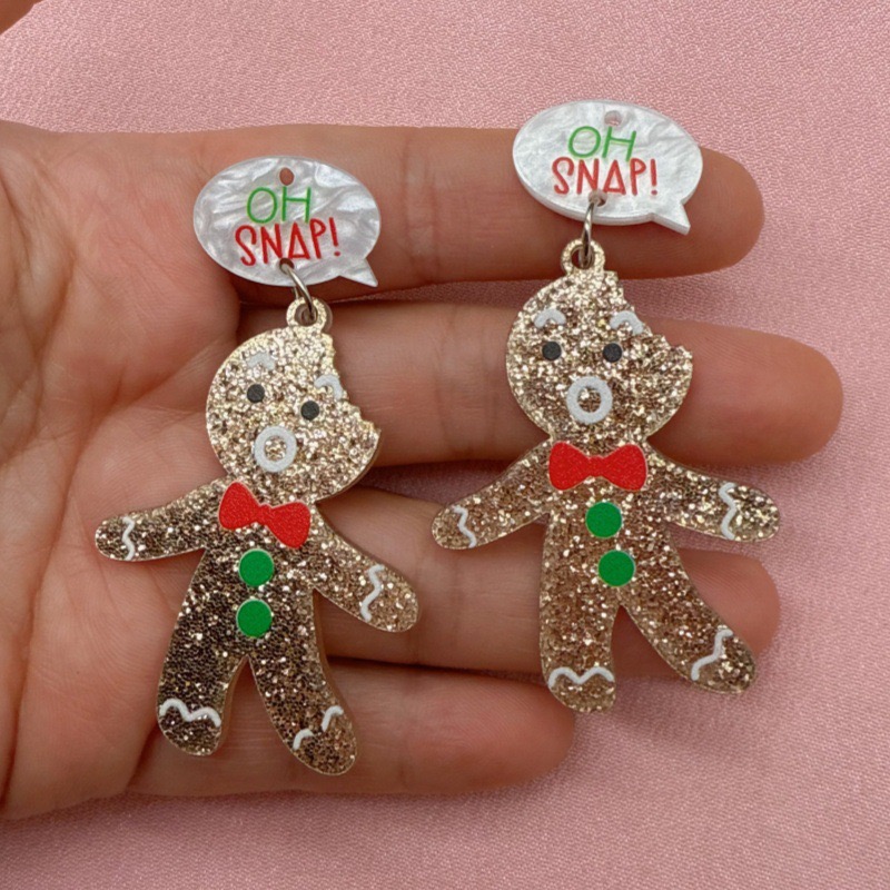 10pcs Cute Christmas Gingerbre - Men'S Accessories And Jewelry review and price