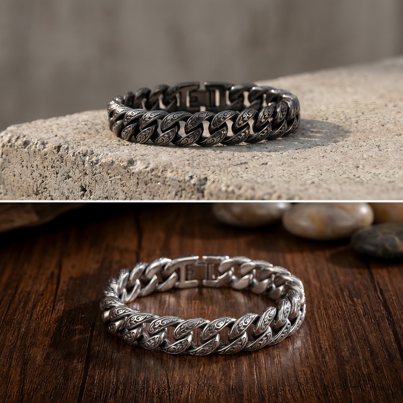 Man Bracelet Homme 13MM Wide S - Men'S Accessories Hand Bands review and price