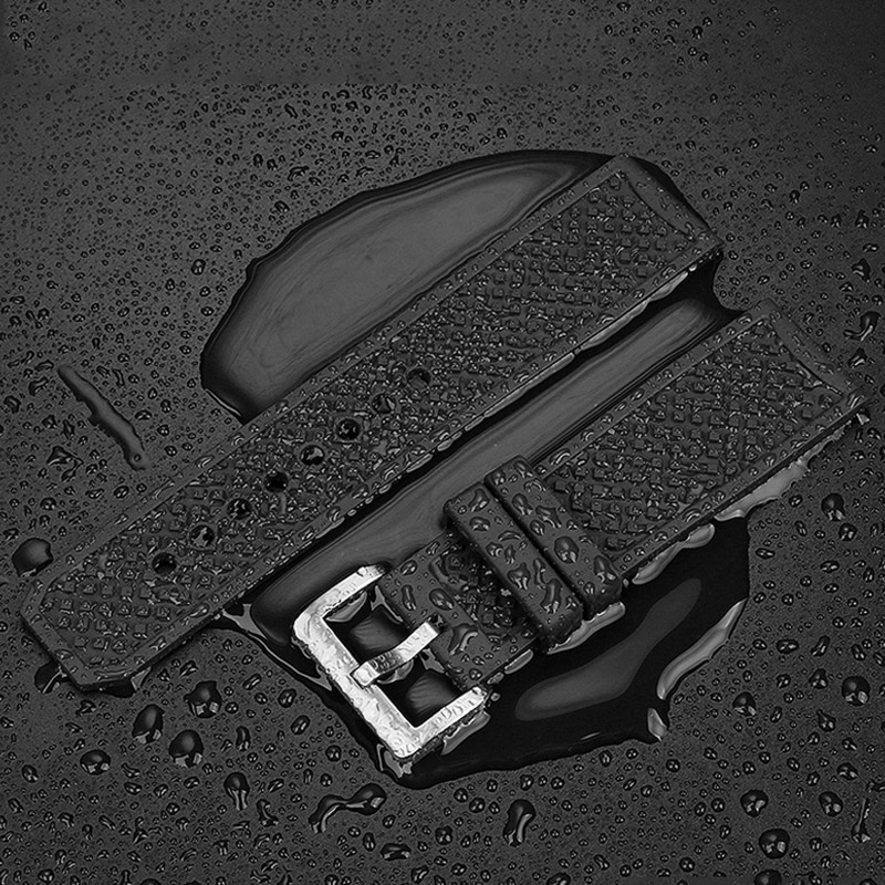 23mm 24mm Fluororubber Watchba - Men'S Accessories Cartier review and price