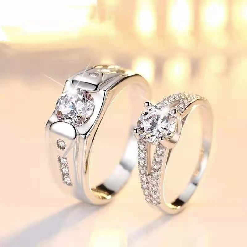 Romantic Bowknot Couple Rings  - Men'S Accessories Hand Bands review and price