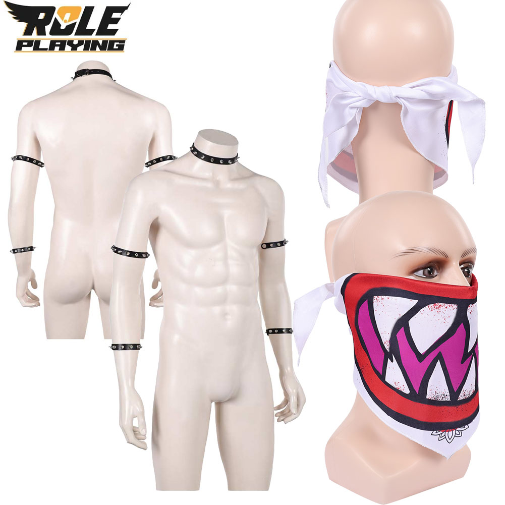 Bowser Jr Cosplay Scarf Mask B - Men Accessories Kit review and price