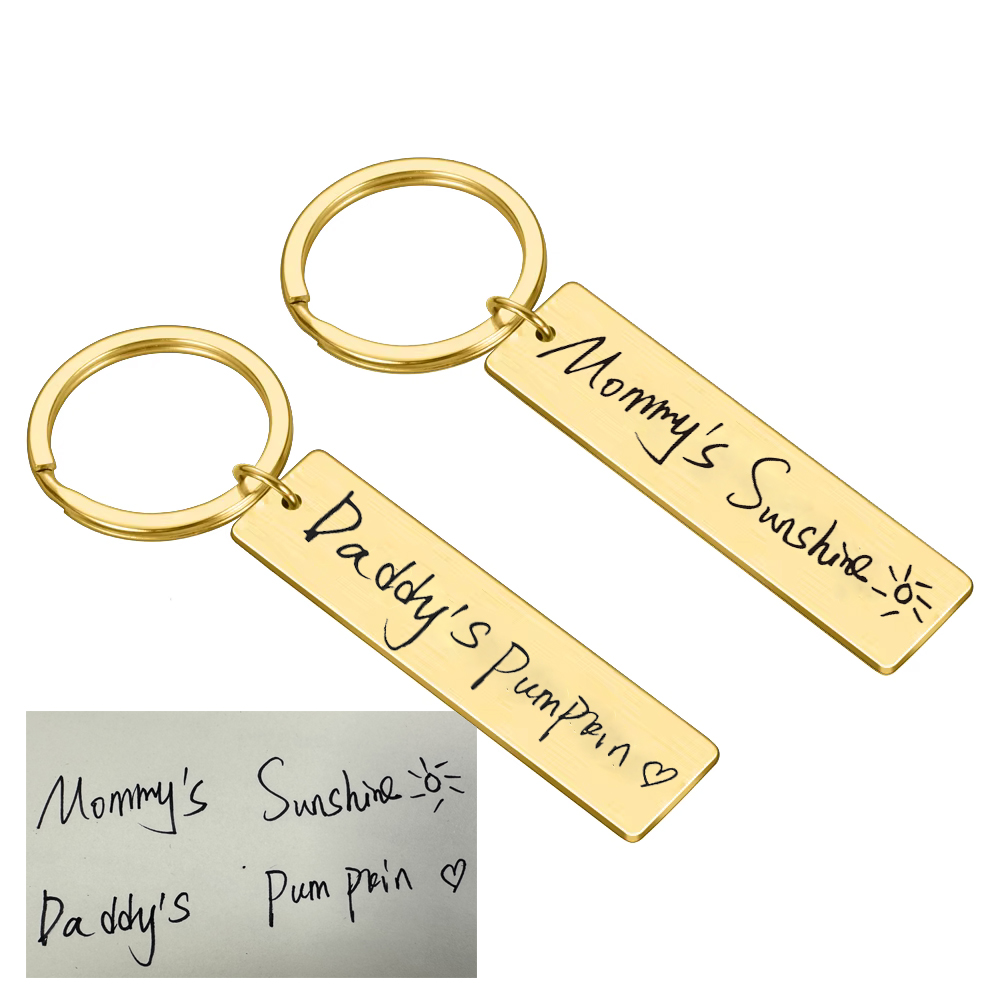 Actual Handwriting Keychain Cu - Men'S Accessories Gift Ideas review and price