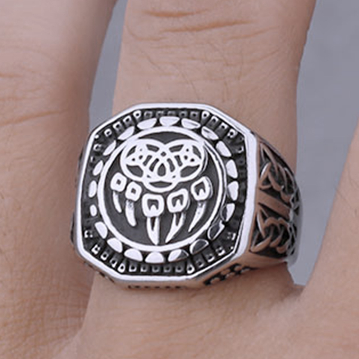 Nordic Viking Wolf Claw Titani - Men'S Accessories Hand Bands review and price