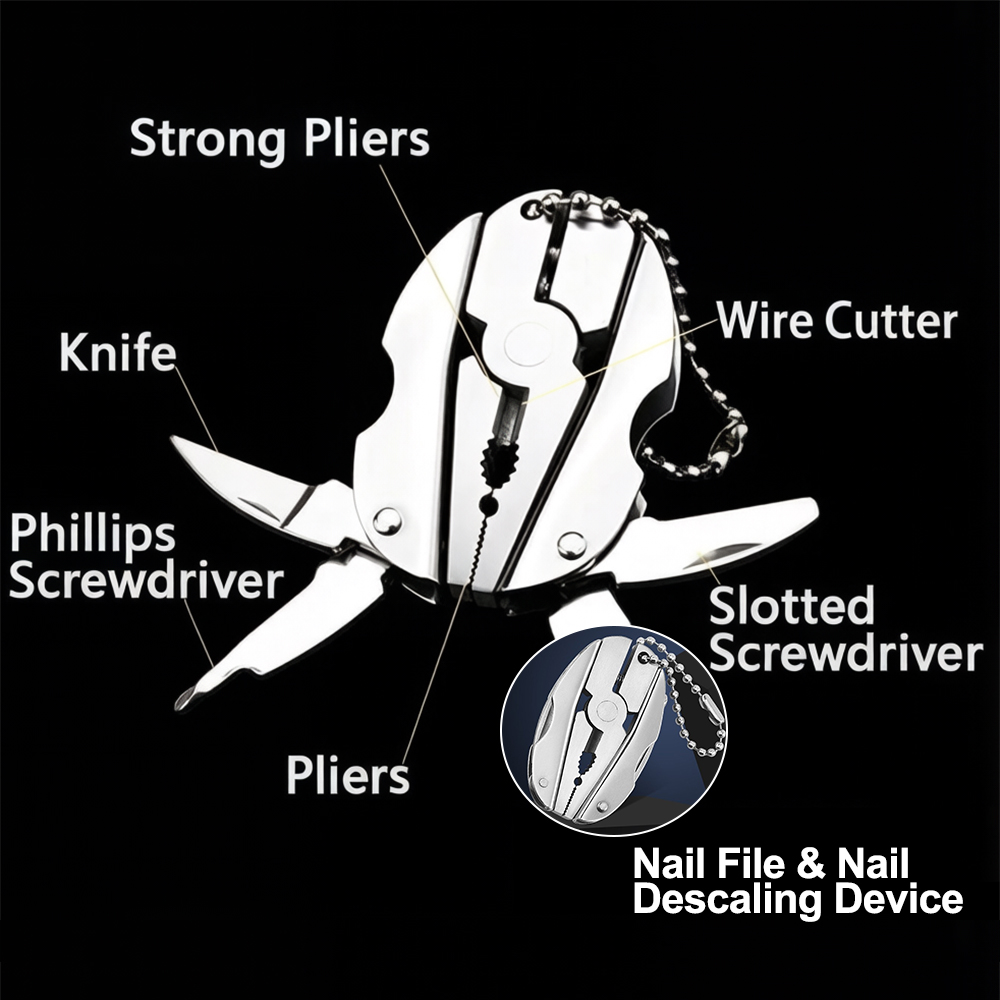 Mini Stainless Steel Multi-Too - Keychain Multi Tool review and price