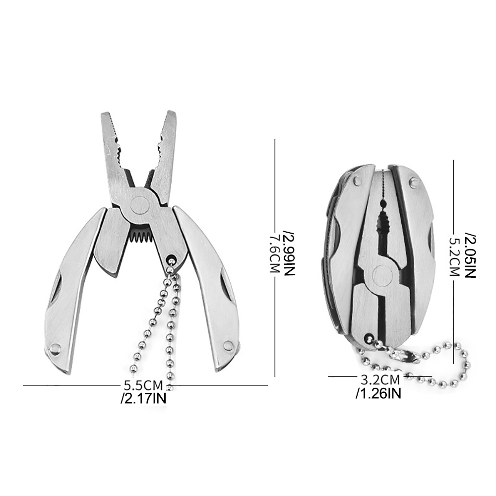 Mini Stainless Steel Multi-Too - Keychain Multi Tool review and price