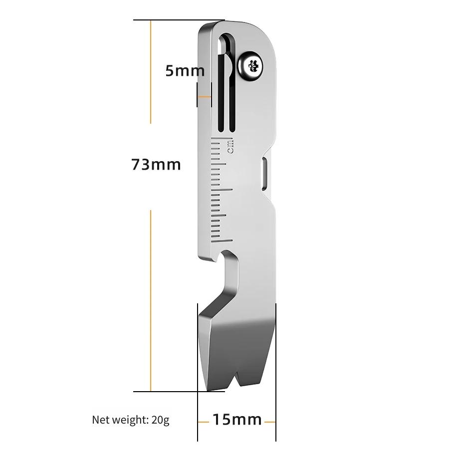 Titanium Alloy Multi-Function  - Keychain Multi Tool review and price