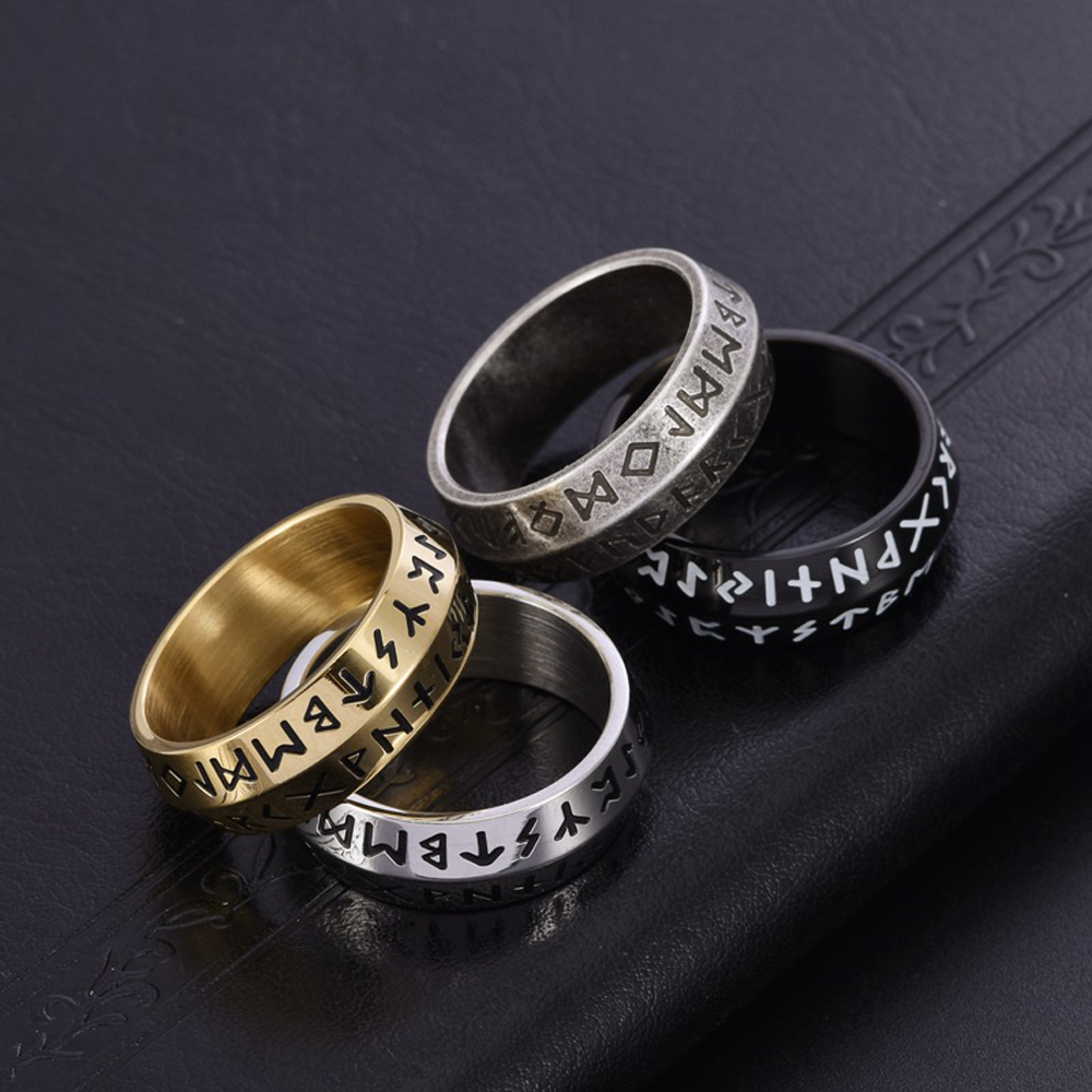 Double Bevel Edge Viking Ring  - Men'S Accessories Hand Bands review and price
