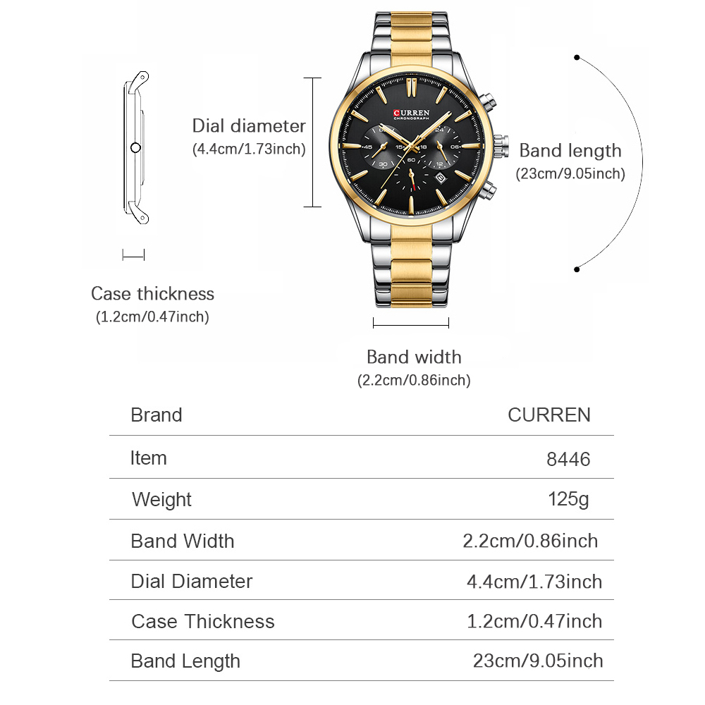 CURREN Casual Quartz Chrono Sp - Men'S Accessories And Jewelry review and price