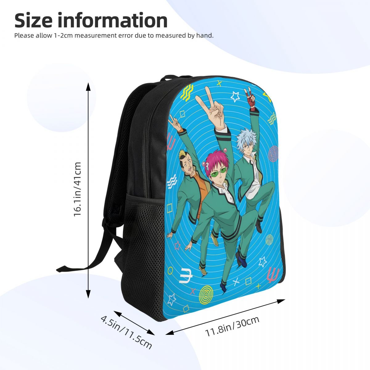 Personalized S-Saikies K Manga - Men'S Accessories Travel Bag review and price