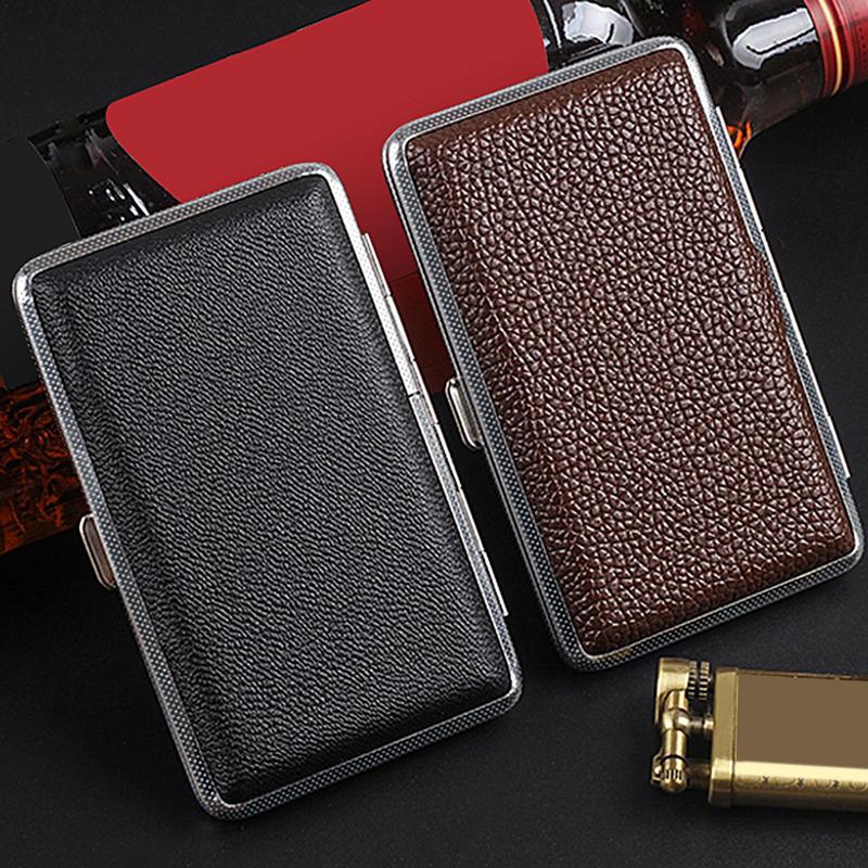 PU Leather Cigarettes Box Comp - Men Accessories Gadgets review and price