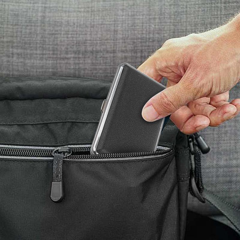 PU Leather Cigarettes Box Comp - Men Accessories Gadgets review and price
