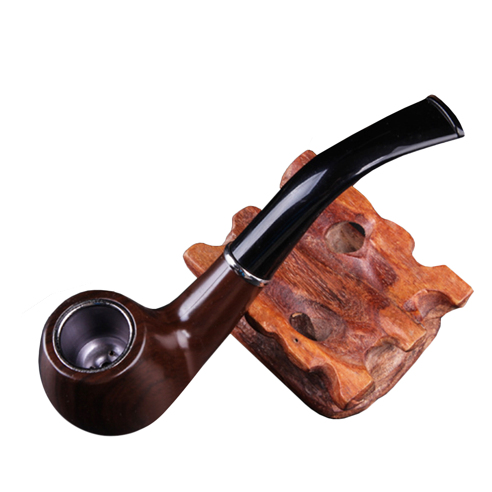 Retro Resin Ebony Smoking Pipe - Men Accessories Gadgets review and price