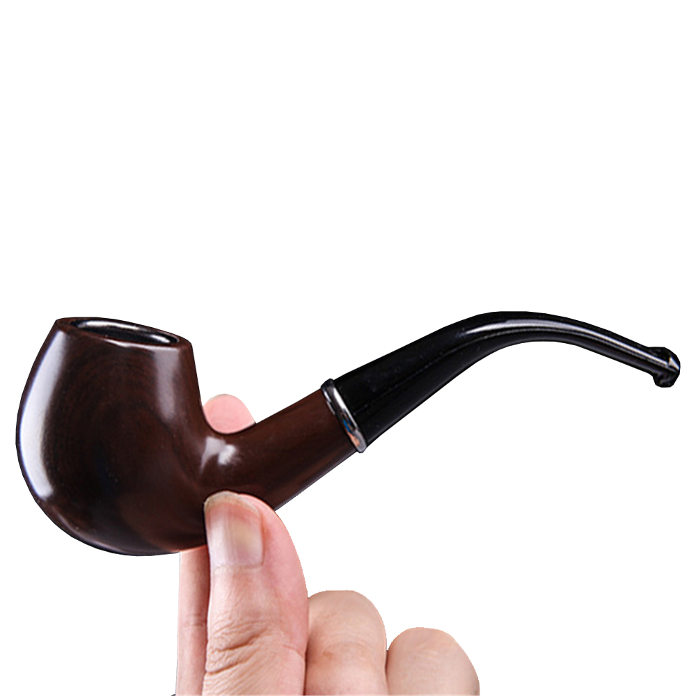 Retro Resin Ebony Smoking Pipe - Men Accessories Gadgets review and price