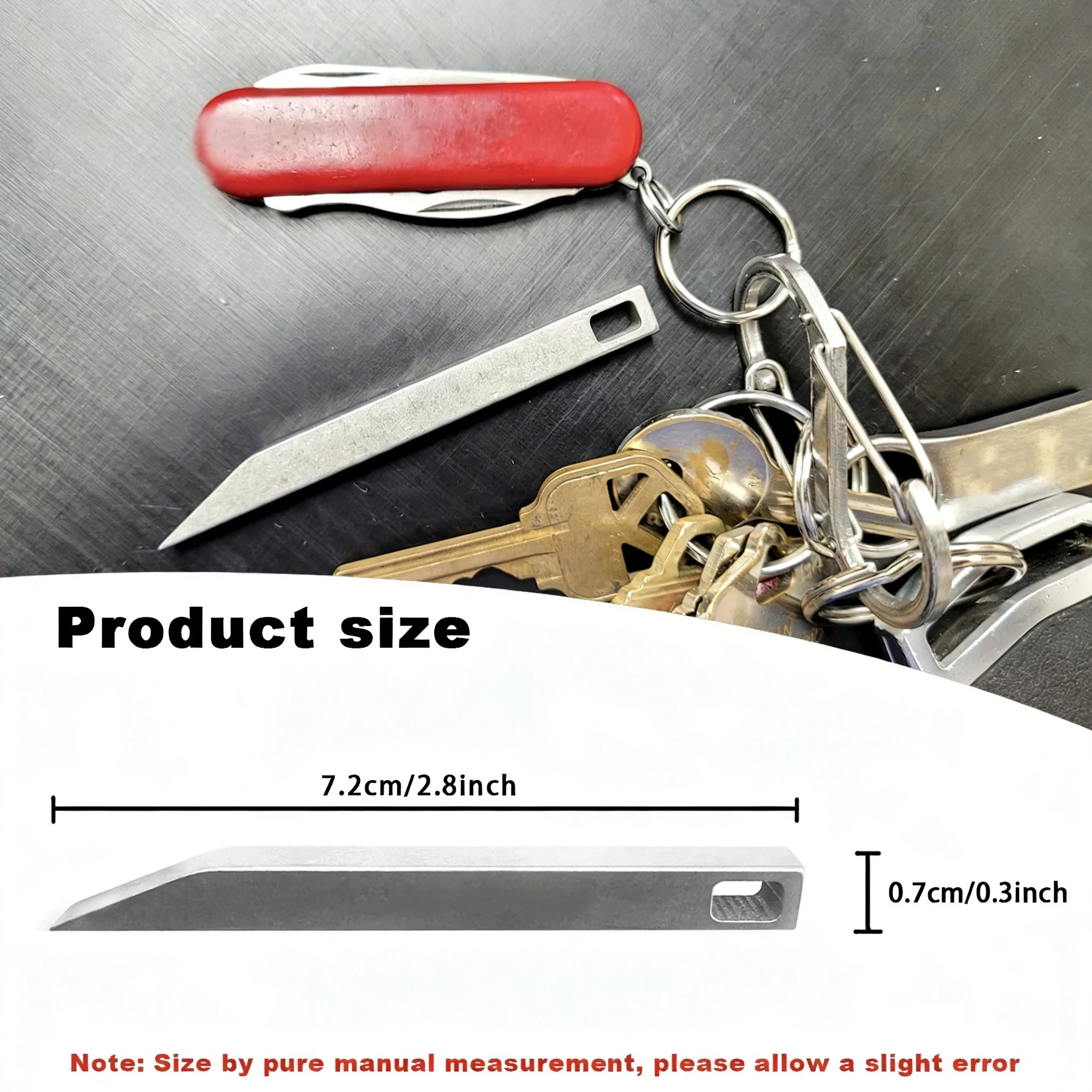 Heavy Duty Keychain Prybar EDC - Keychain Multi Tool review and price