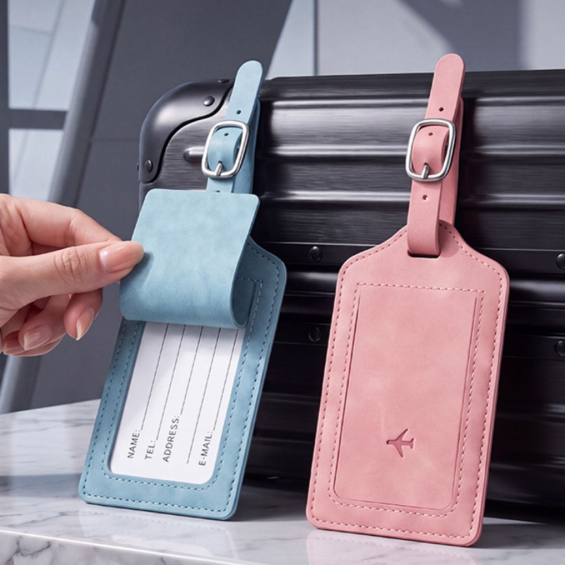 1PC PU Leather Luggage Tag Wom - Men'S Accessories Travel Bag review and price