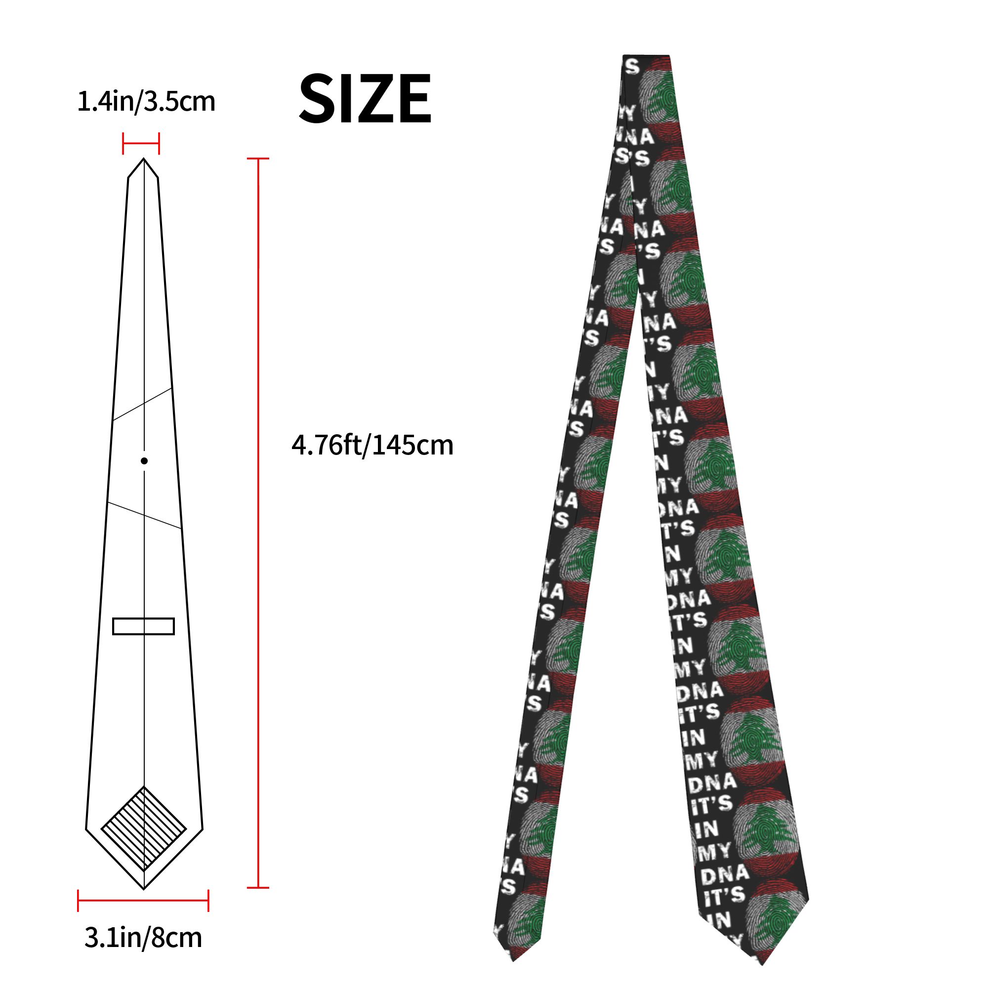 Mens Tie Lebanon in My DNA Leb - Men Accessories Lebanon review and price