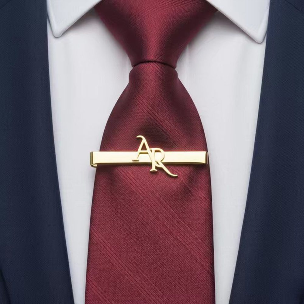 Customized Initial Stainless S - Tie Clip Set review and price