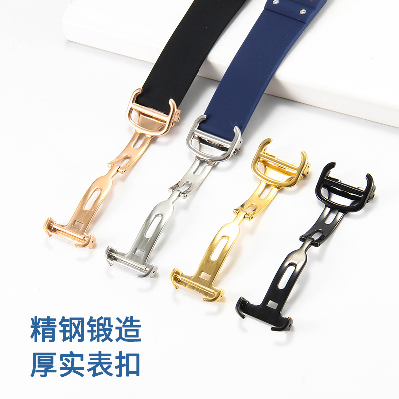 21mm Soft Silicone Watch Strap - Men'S Accessories Cartier review and price