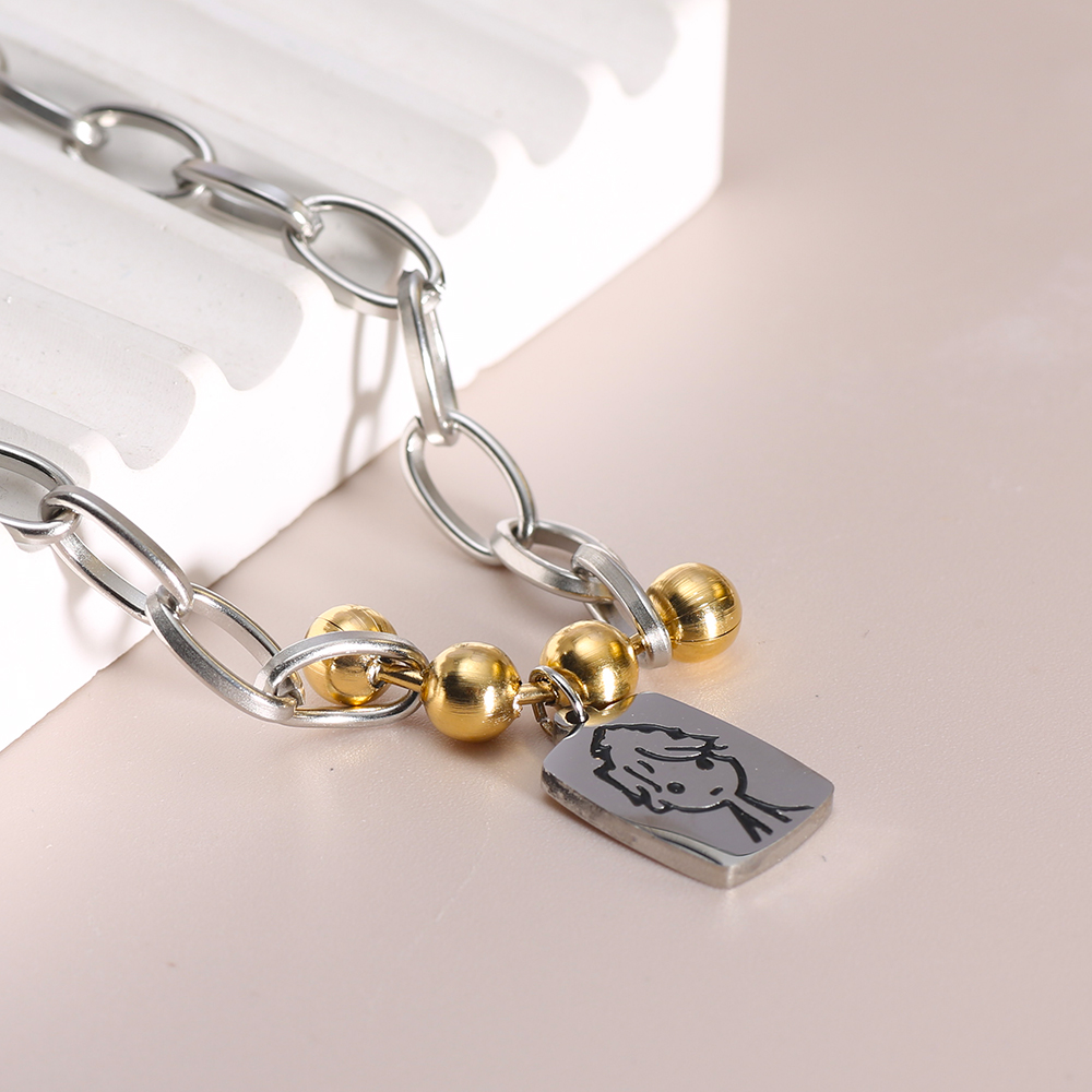Boys Square Pendant Necklace S - Men'S Accessories High End review and price