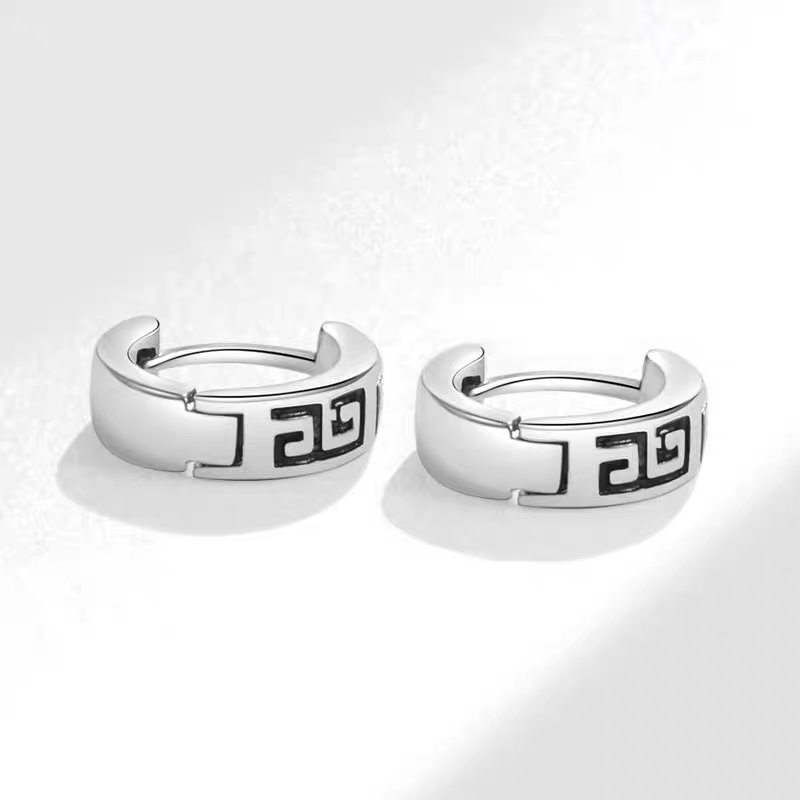 Korean Style Fashionable Silve - Men'S Accessories High End review and price
