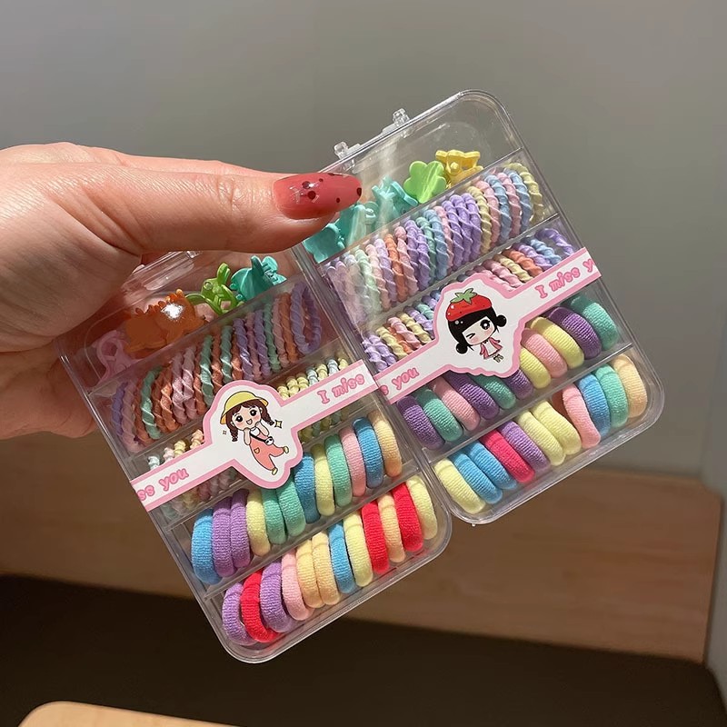 1 Set Kids Colorful Elastic Ha - Tie Clip Set review and price