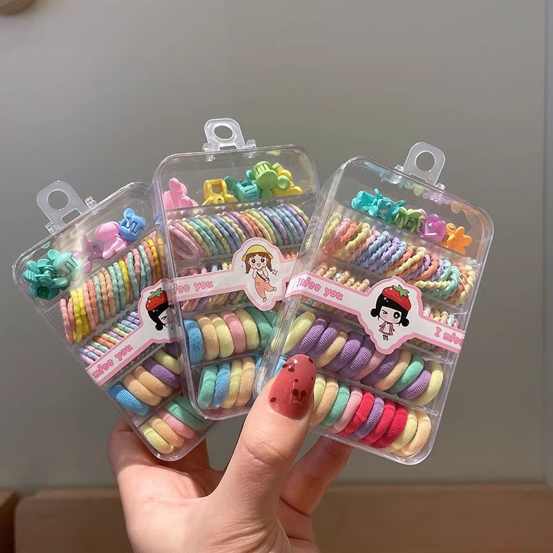 1 Set Kids Colorful Elastic Ha - Tie Clip Set review and price