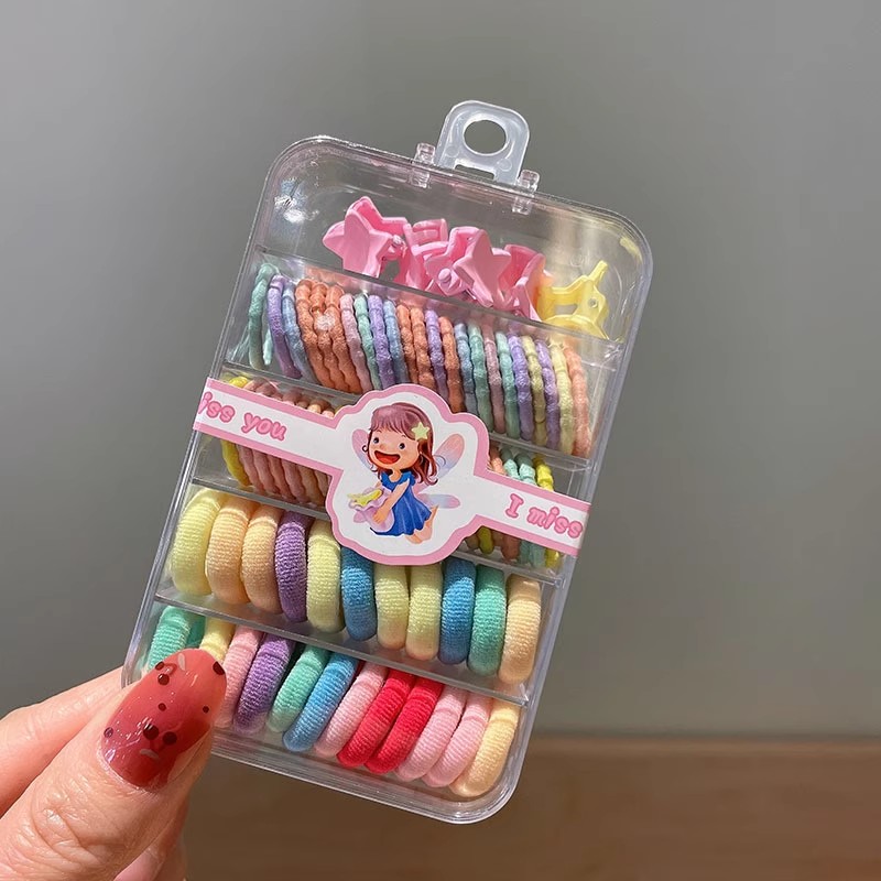 1 Set Kids Colorful Elastic Ha - Tie Clip Set review and price