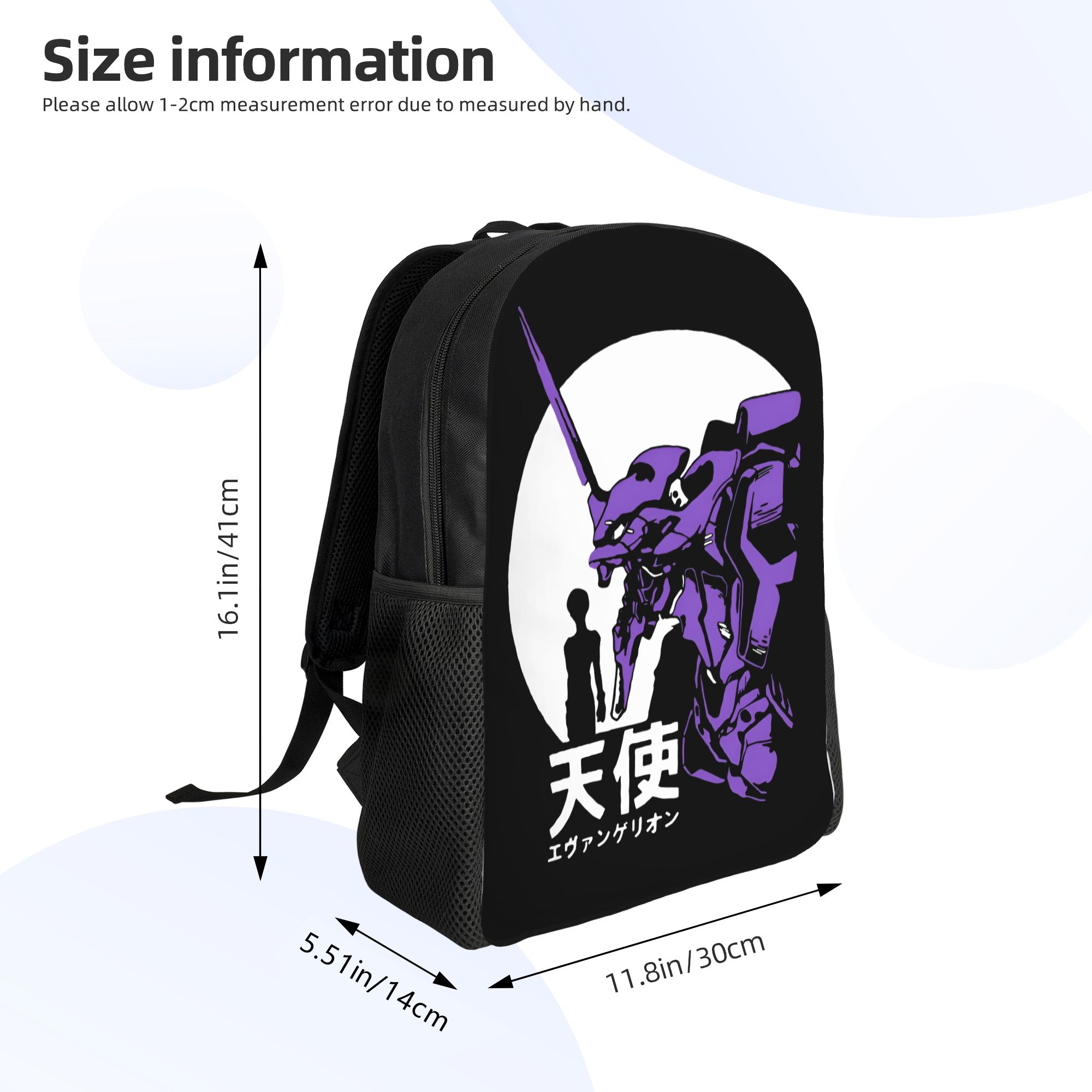 3D Print E-Evangelions Backpac - Men'S Accessories Travel Bag review and price