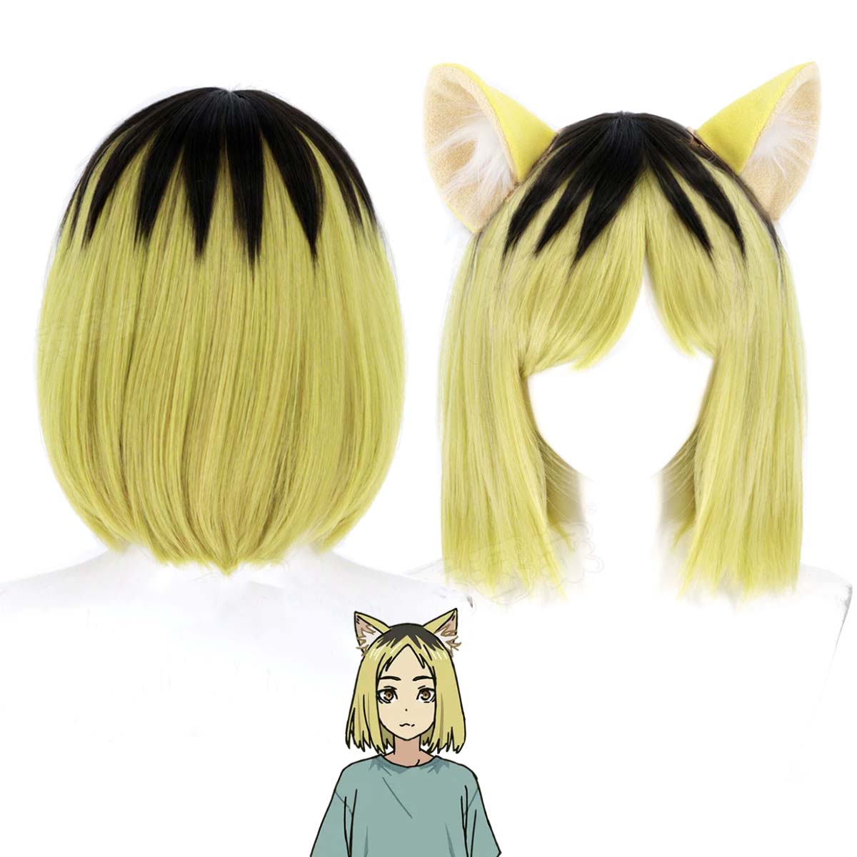 Chainsmoker Cat Yaku Neko Cosp - Men'S Yellow Accessories review and price