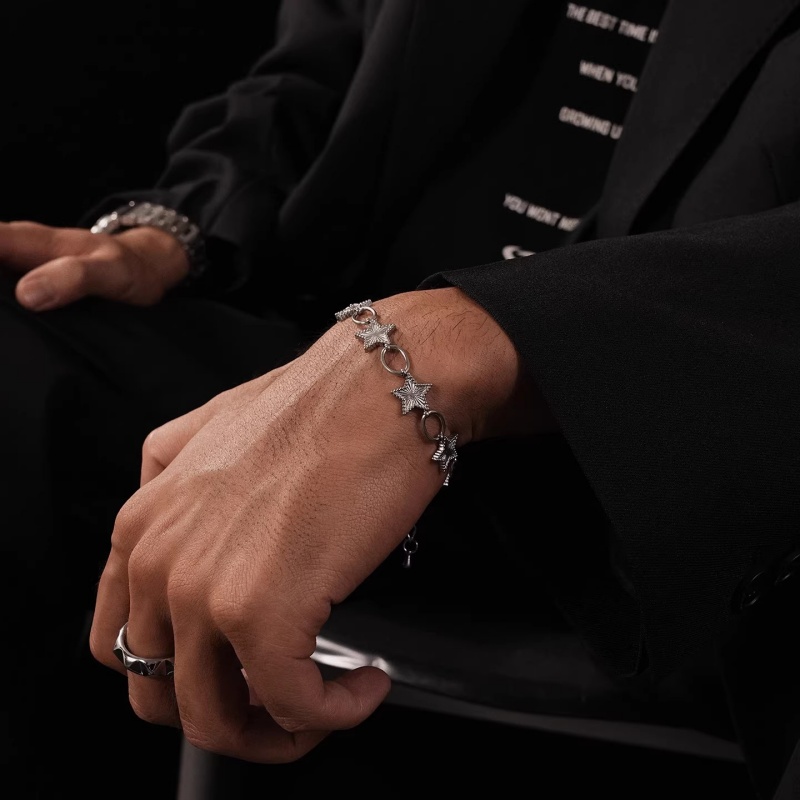 Y2K Sweet Cool Style Metal Tex - Men'S Accessories High End review and price